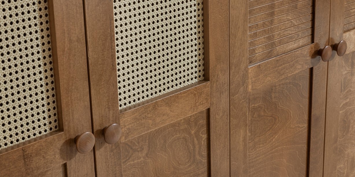 Valeria Ceviz Yatak Odası Takımı Teşhirden